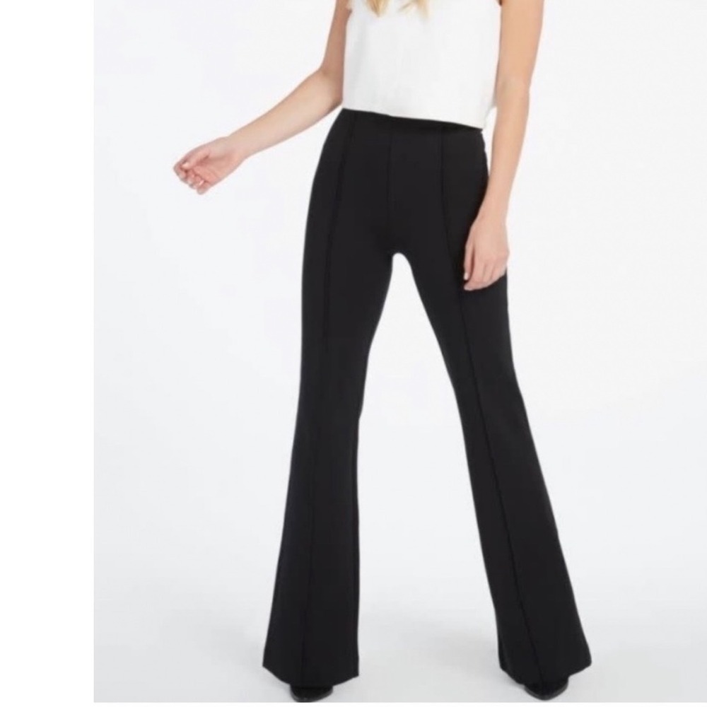 Spanx pbp high rise flare pant‎ XL NWT